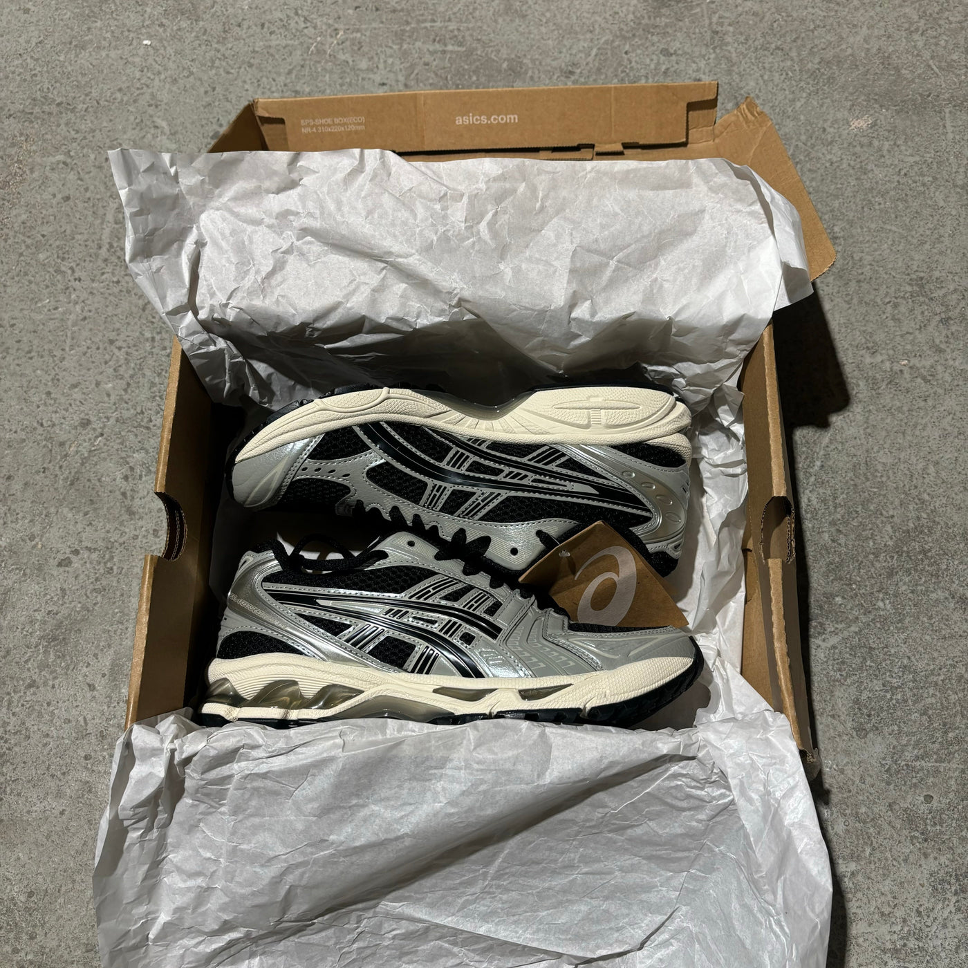 ASICS Gel-Kayano 14 Black/Seal Grey