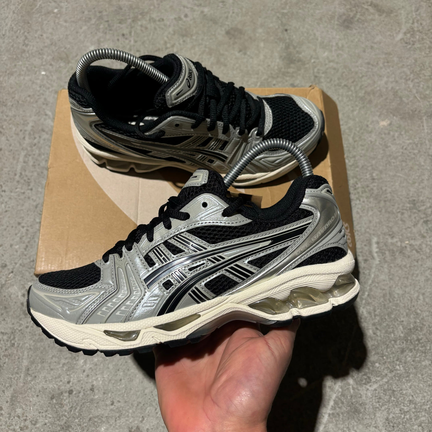 ASICS Gel-Kayano 14 Black/Seal Grey