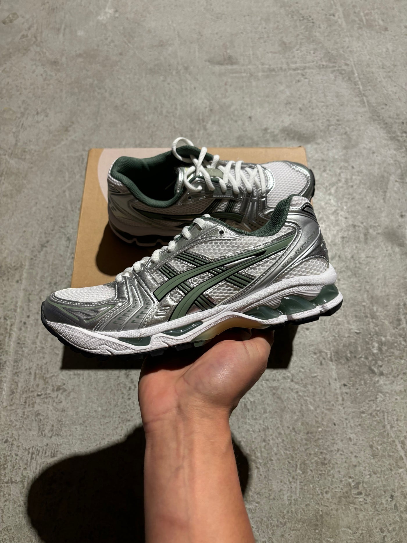 Asics Gel Kayano 14 White/Slate Grey