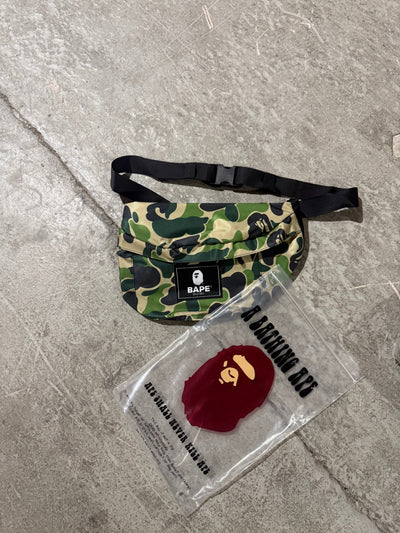 A Bathing Ape Bape Camo Waist Bag