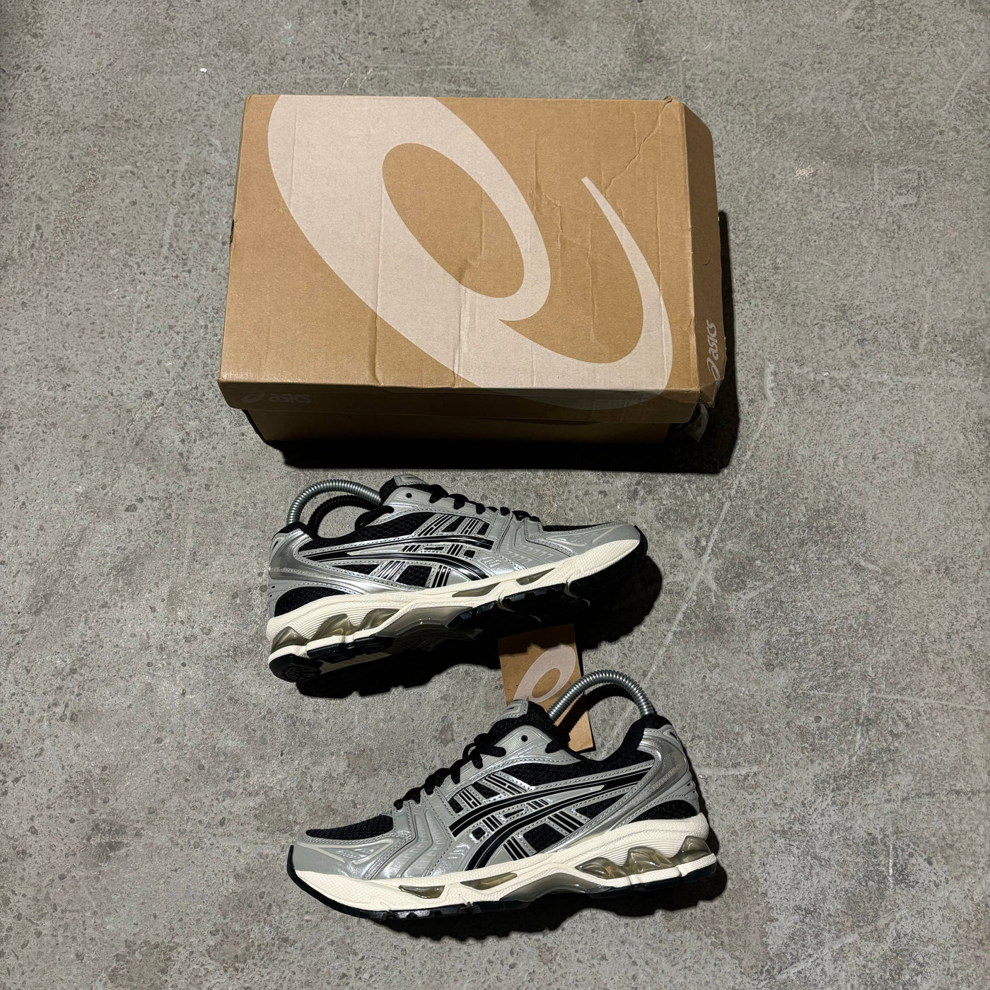 ASICS Gel-Kayano 14 Black/Seal Grey