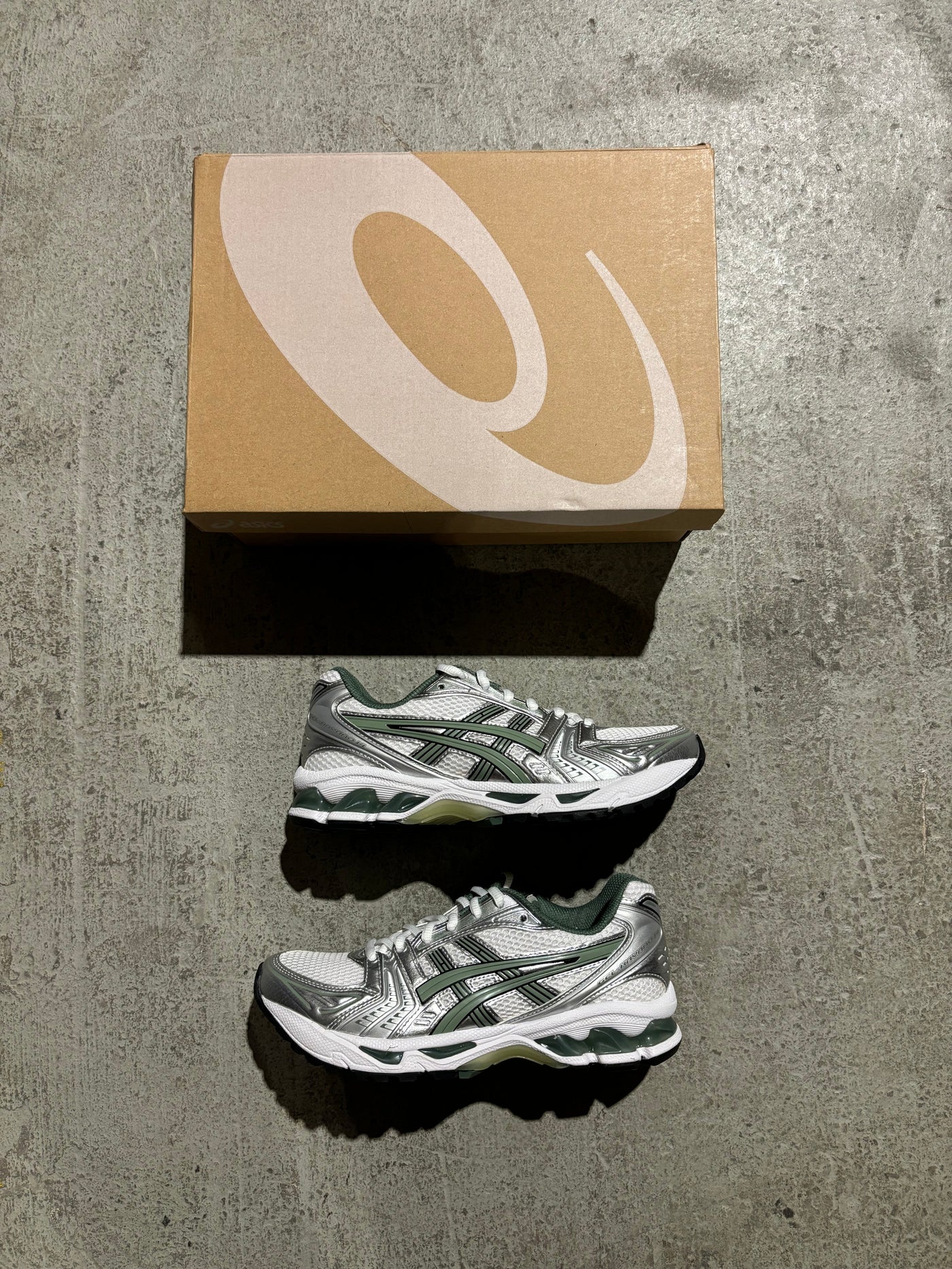 Asics Gel Kayano 14 White/Slate Grey
