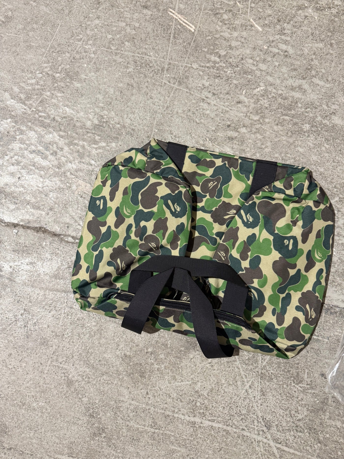 A Bathing Ape Bape Duffle Bag